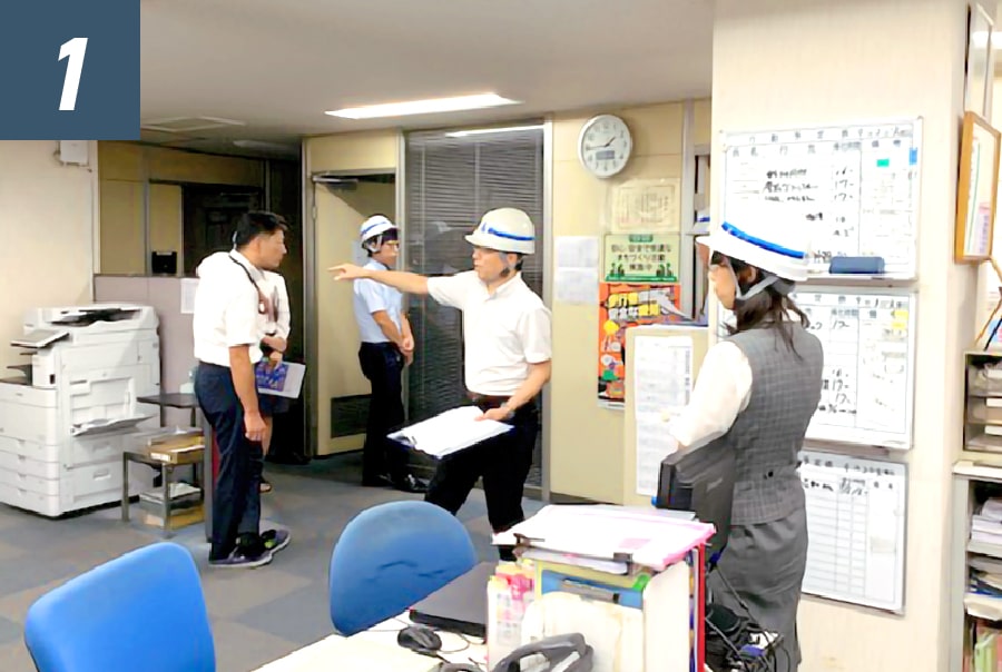 BCPを社内に浸透させる活動イメージ