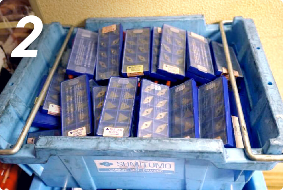 超硬工具のリサイクルのイメージ