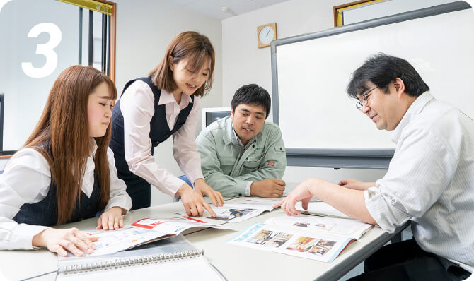 委員会活動を行うイメージ